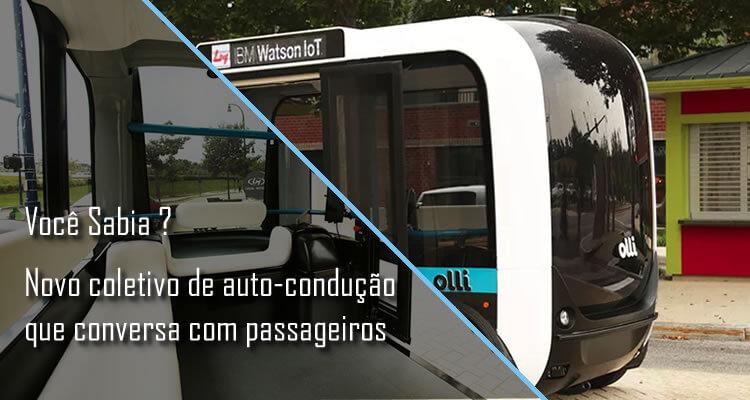 Conheça Olli, o ônibus de auto-condução que conversa com passageiros