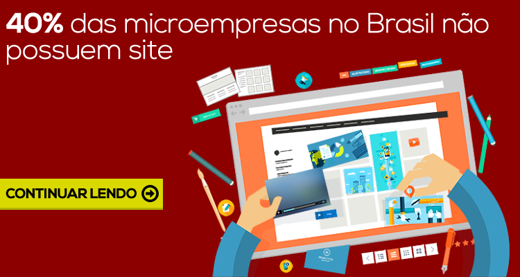 40% das microempresas no Brasil não possuem um site