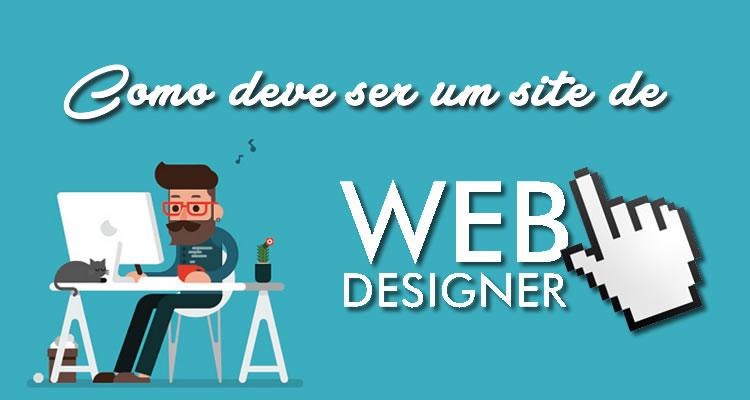 Como deve ser um site de web designer