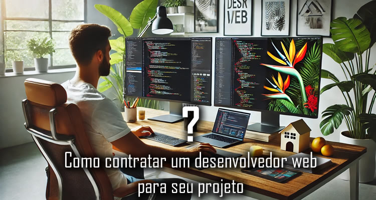 Como contratar um desenvolvedor web para seu projeto